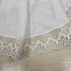 Galdauts apaļš balts - diametrs 160cm