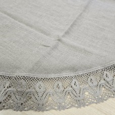 Galdauts apaļs pelēks - 160 cm