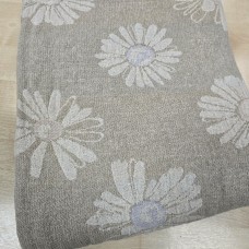 Gultas pārklājs ar rakstu 240*220 pelēks