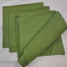 Lina galda salvetes 45*45 - 6 gab. zaļās
