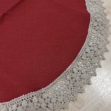 Galdauts apaļš sarkans - diametrs 55 cm