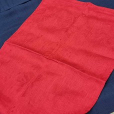 Galda sedziņa 45*70 sarkanā ar zvaniņiem