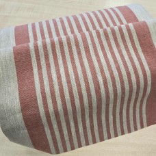 Dvieļu audums 50 cm šaurs rupjš sarkans