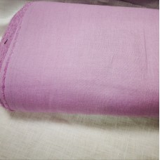 Mīkstināts vienkrāsains lina audums